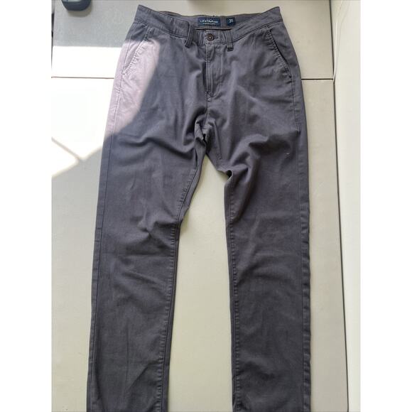 Lucky Brand 410 Athletic Fit Pants Mens 31x32 Khaki Chino Stretch Straight-Leg - Picture 3 of 10